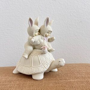 Vintage Department 56 Snowbunnies It’s Working…We’re Going Faster Figuri…